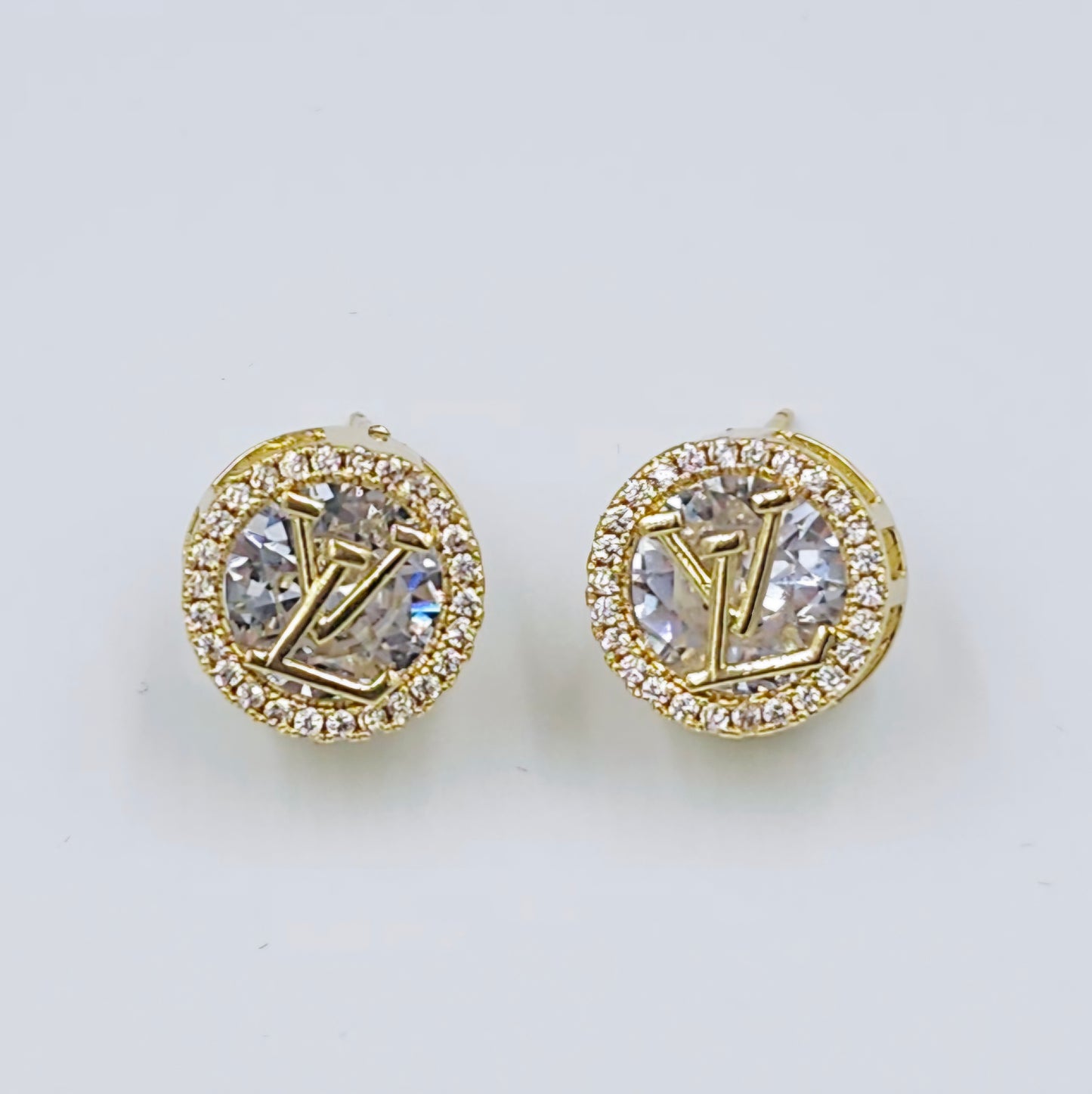 Gold LV Jewellery Set