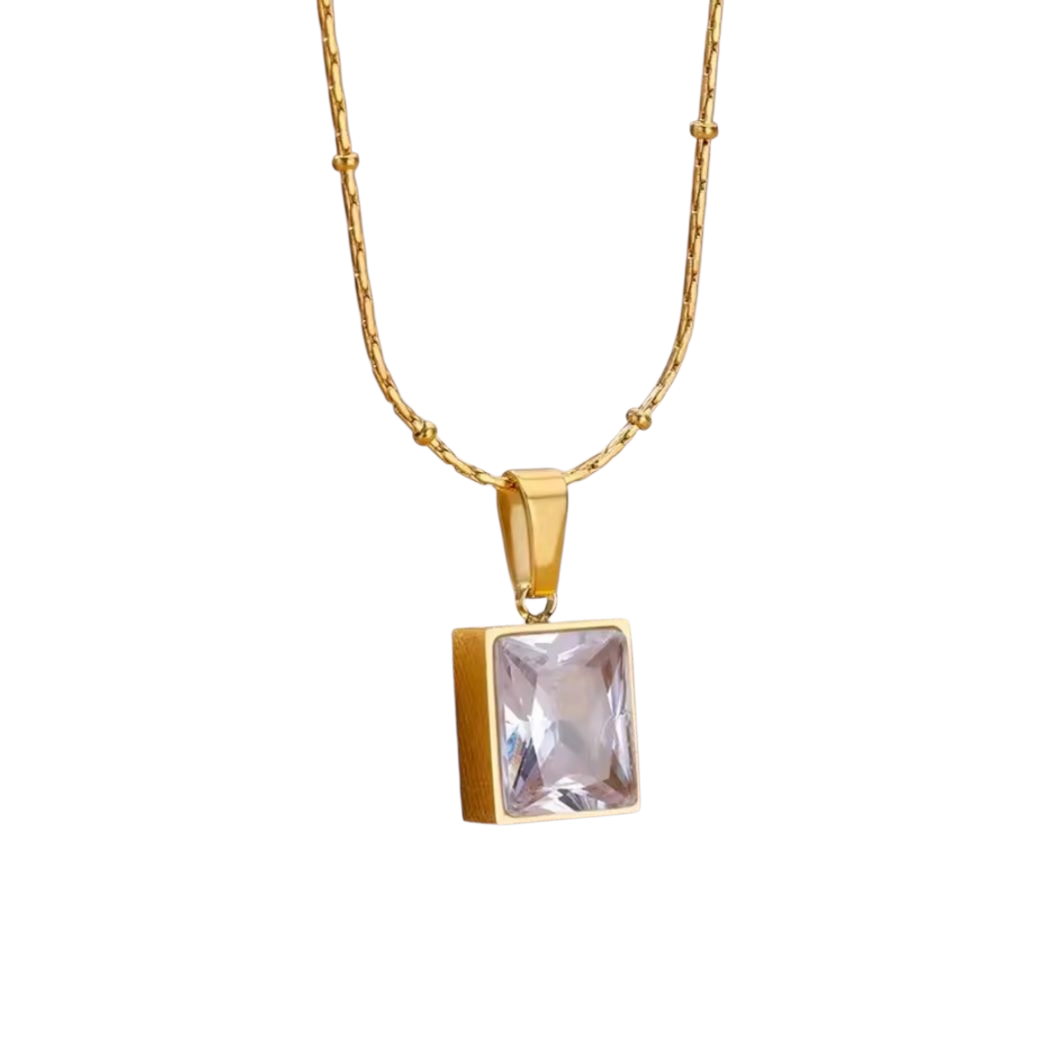 Lumière Gem Pendant Necklace