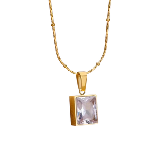 Lumière Gem Pendant Necklace
