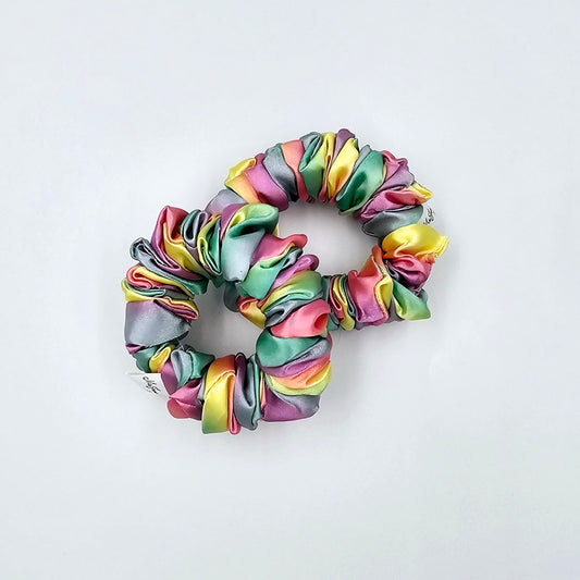 Unicorn Dream Satin Mini Scrunchies (pack of 2)