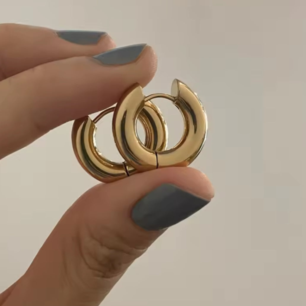 Aureum Huggie Earrings